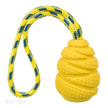 Trixie Játék Sporting Tömör Gumi Harang Kötéllel 9cm
