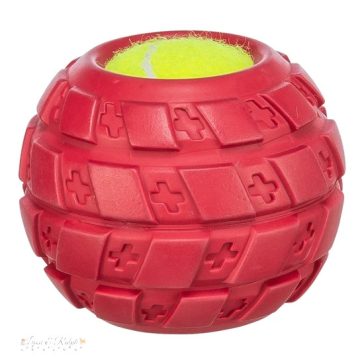   Trixie Játék Teniszlabda abroncsban, természetes gumi, o 7,5 cm