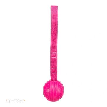 Játék Soft & Strong labda pánttal TPR, 27cm rózsaszín