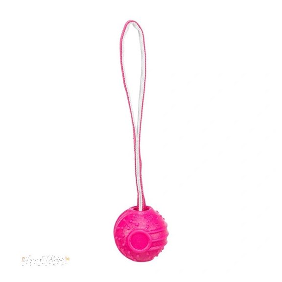 Játék Soft & Strong labda pánttal TPR, 27cm rózsaszín