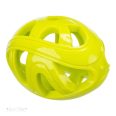 Trixie Játék Méhsejt rögbilabda, TPE, 11 cm, limezöld