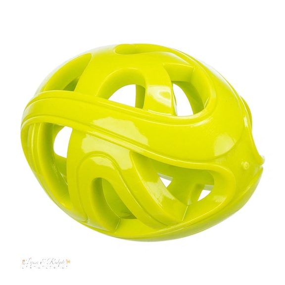 Trixie Játék Méhsejt rögbilabda, TPE, 11 cm, limezöld