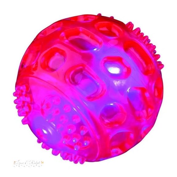 Trixie Játék Villogó Labda,Hőre Lágyuló 7,5cm
