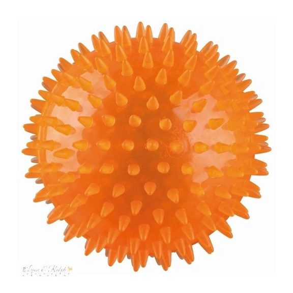 Trixie Játék Gumi Tüskés Labda Hőre Lágyúló 12cm
