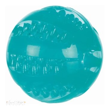 Trixie Játék Denta Fun Hőre Lágyuló Labda 6cm, Mentás