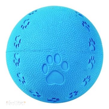 Trixie Játék Gumi Labda Tappancs Mintás Sipoló 9cm