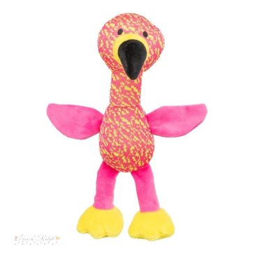 Játék plüss flamingó 32cm rózsaszín
