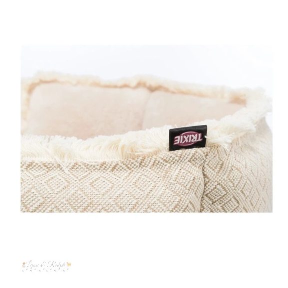 Trixie Ágy Boho Hatszög Alakú/Peremes, 65x65cm, Bézs