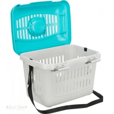 Trixie Szállító Box Midi-Capri 44x33x32cm Kék/Szürke