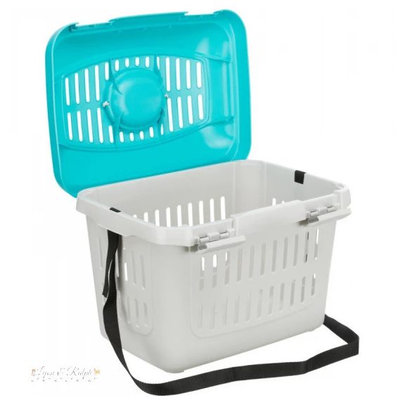 Trixie Szállító Box Midi-Capri 44x33x32cm Kék/Szürke