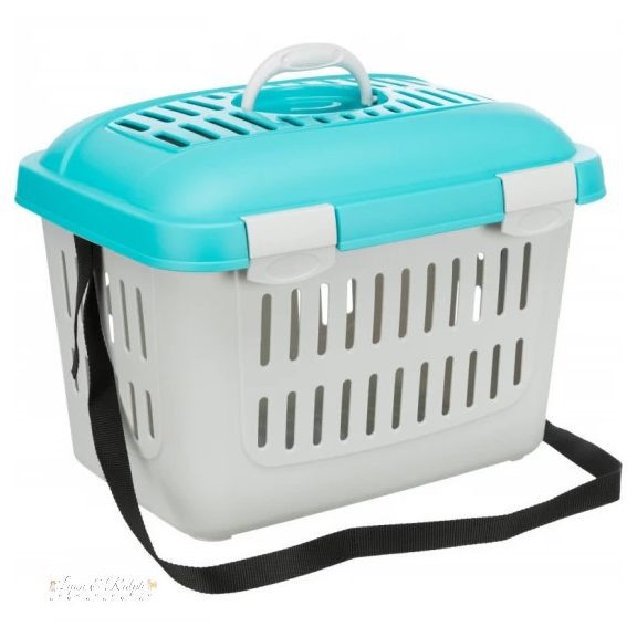 Trixie Szállító Box Midi-Capri 44x33x32cm Kék/Szürke