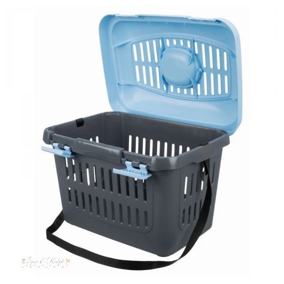 Trixie Szállító Box Midi-Capri 44x33x32cm Kék/Szürke