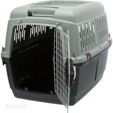   Trixie Szállító box Be Eco Giona 4, S-M: 50x51x70cm, Antracit/Szürke-Zöld