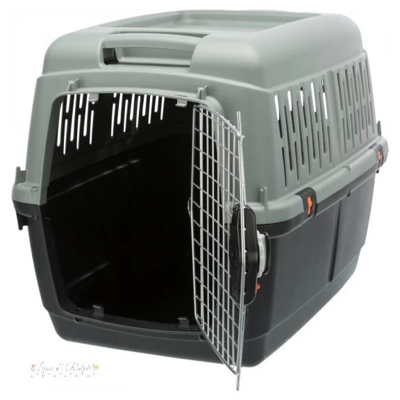 Trixie Szállító box Be Eco Giona 4, S-M: 50x51x70cm, Antracit/Szürke-Zöld