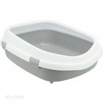 Macska WC Primo XXL Peremes 56x25x71cm Szürke/Fehér