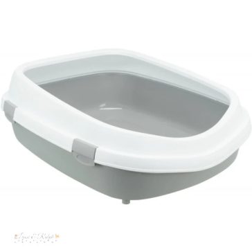 Macska WC Primo XXL Peremes 56x25x71cm Szürke/Fehér