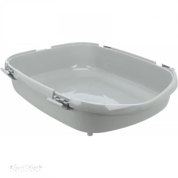 Macska WC Primo XXL Peremes 56x25x71cm Szürke/Fehér