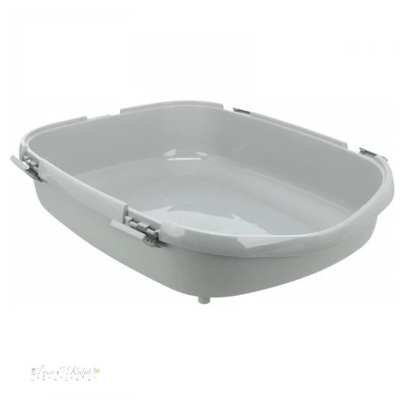 Macska WC Primo XXL Peremes 56x25x71cm Szürke/Fehér