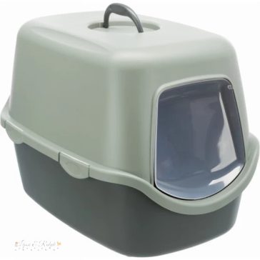   Macska WC Be Eco Vico Fedeles 40x40x56cm Antracit/Szürke-Zöld