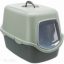 Macska WC Be Eco Vico Fedeles 40x40x56cm Antracit/Szürke-Zöld