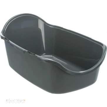   Macska WC Be Eco Vico Fedeles 40x40x56cm Antracit/Szürke-Zöld