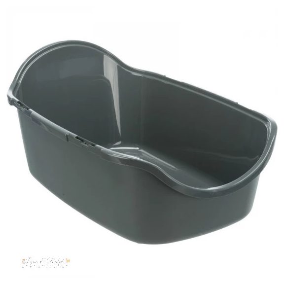 Macska WC Be Eco Vico Fedeles 40x40x56cm Antracit/Szürke-Zöld