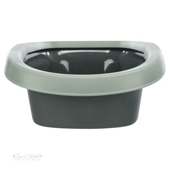 Macska WC Be Eco Carlo Peremes 31x14x43cm Antracit/Szürke-Zöld