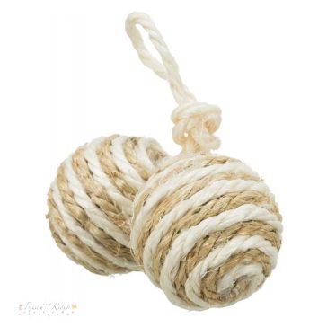 Trixie Játék Duplalabda Fonalból 4,5cm