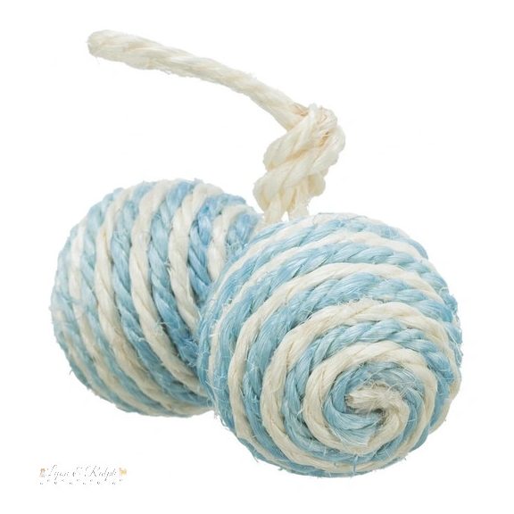 Trixie Játék Duplalabda Fonalból 4,5cm