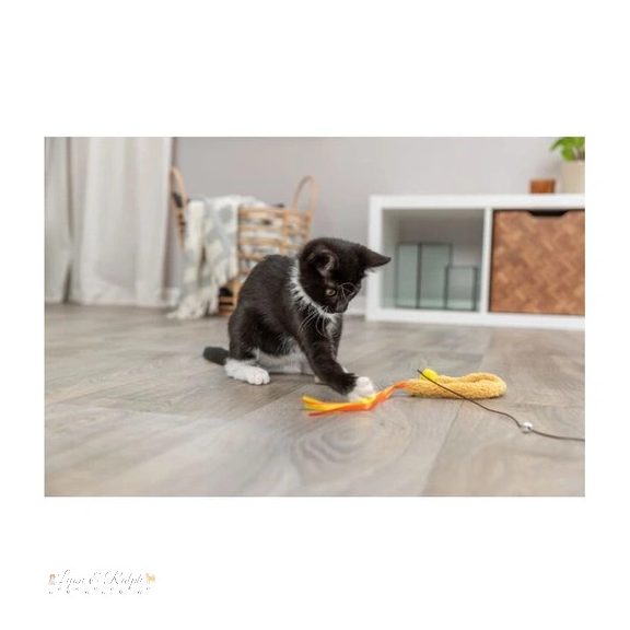 Trixie Játék macskapálca műanyag/plüss 40cm