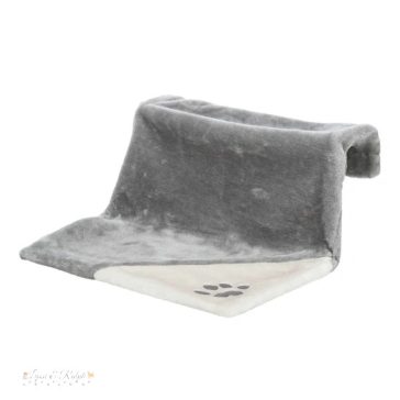   Trixie Fekhely Macskának Radiátorra, Plüss 45 × 24 × 31 cm, Szürke/Világosszürke