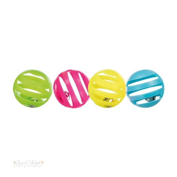 Trixie Játék Labda Csörgô 4cm/4db