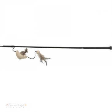   Trixie Játék Macska Pálca XXL Hal Figurával, Macskamentával 65cm