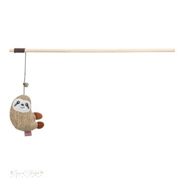 Játék pálca lajhárral 38cm
