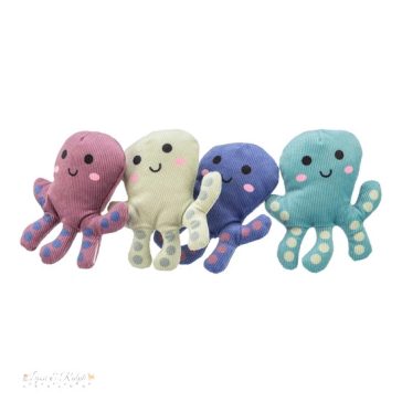 Játék Polip, Plüss, Macskamentával, 10cm