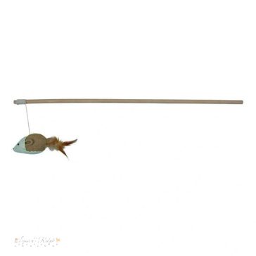 Trixie Játék Macskának Pálca Juta Egérrel 50cm