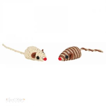 Trixie Játék Macskának Egér Fonott 5cm