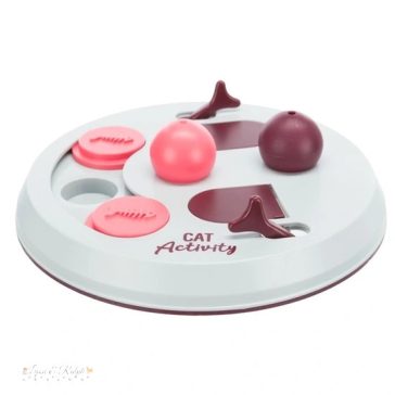  Trixie Játék Macskának Flip Board 23cm Bordó/Pink/Világosszürke