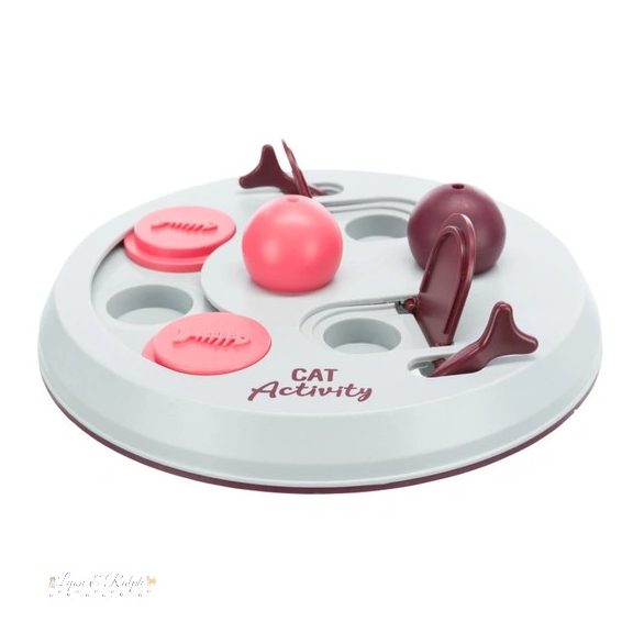 Trixie Játék Macskának Flip Board 23cm Bordó/Pink/Világosszürke