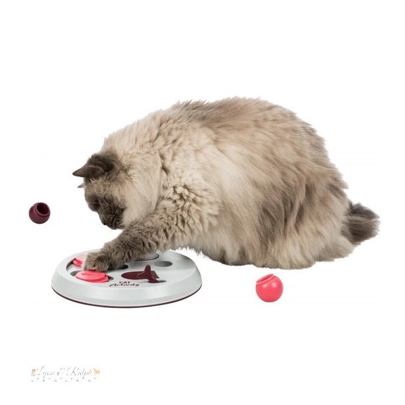 Trixie Játék Macskának Flip Board 23cm Bordó/Pink/Világosszürke