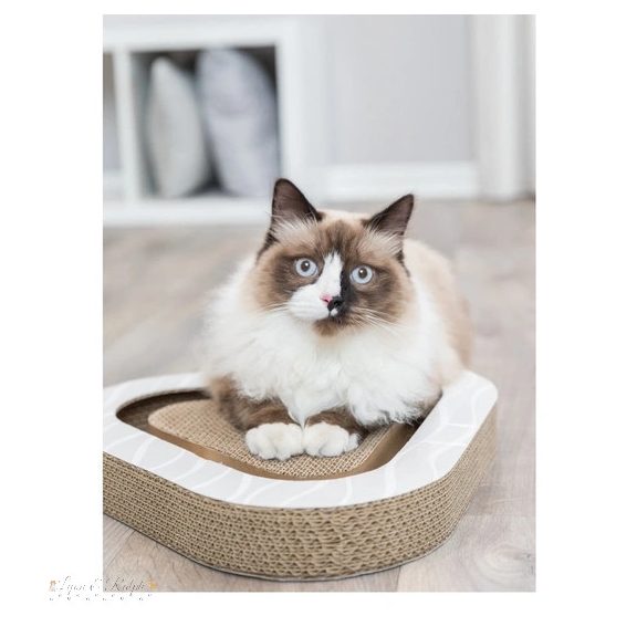 Trixie Kaparótábla 2 Labdával Macskamentával 36x5x36/36cm Barna