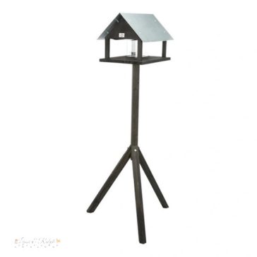   Trixie Kültéri Madáretető Álló, Lucfenyőből, 29x27x38cm/1Trixie 24m, Fekete