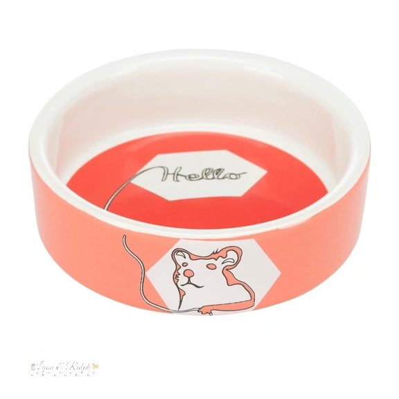 Trixie Tál Kerámia Hörcsögnek Hello 90ml/8cm