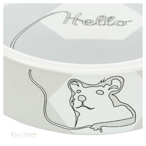 Trixie Tál Kerámia Hörcsögnek Hello 90ml/8cm