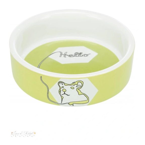 Trixie Tál Kerámia Hörcsögnek Hello 90ml/8cm