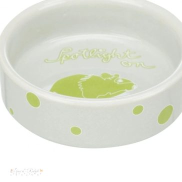 Trixie Tál Kerámia Hörcsög Mintás, 90ml/o 8 cm