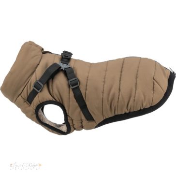 Kutyaruha téli hámmal Pirou S 33cm homok