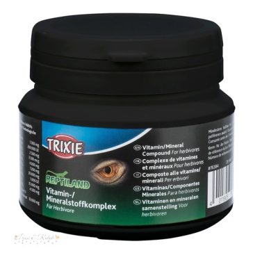   Trixie Vitamin és Ásványianyag por Nővényevő Hüllők Részére, 80g