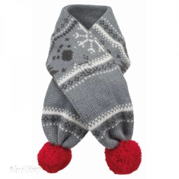 Trixie Xmas sál L 90cm szürke