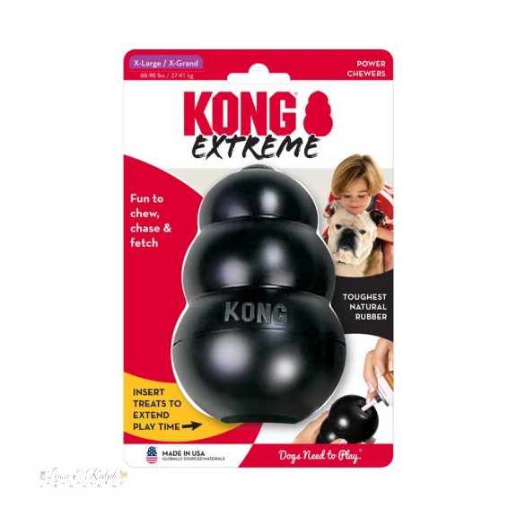 KONG Extreme Harang Fekete Kutyajáték XL